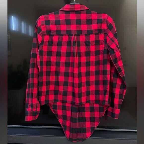 Madewell Flannel Tie-Front Shirt - Picture 7 of 7